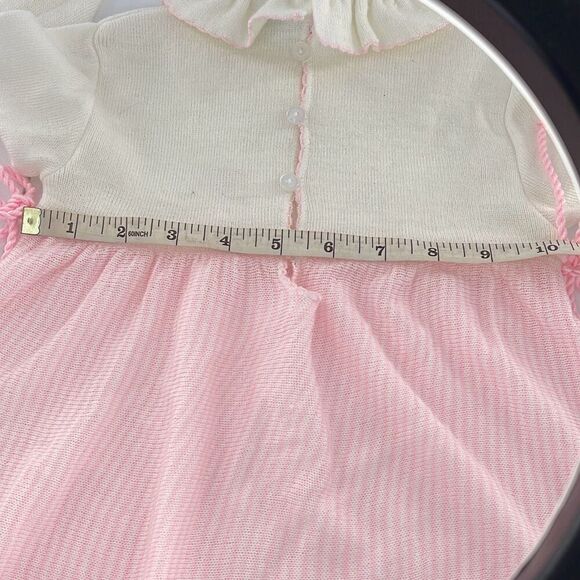 Vintage moonbeams size 24 Mo knit sweater dress - Picture 12 of 12
